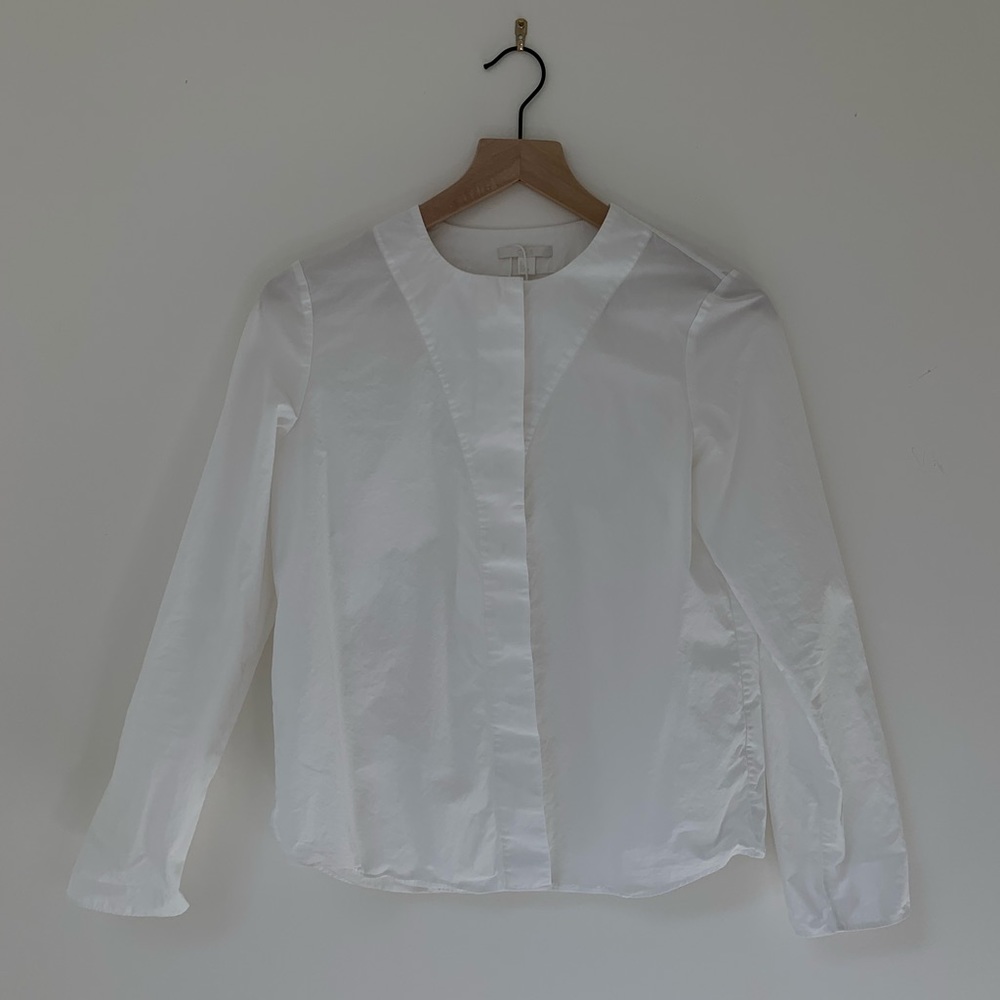 COS white shirt